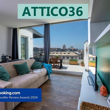 Attico Luxury Con Parcheggio E Terrazza Vista Mozzafiato Apartment Генуа Екстериор снимка